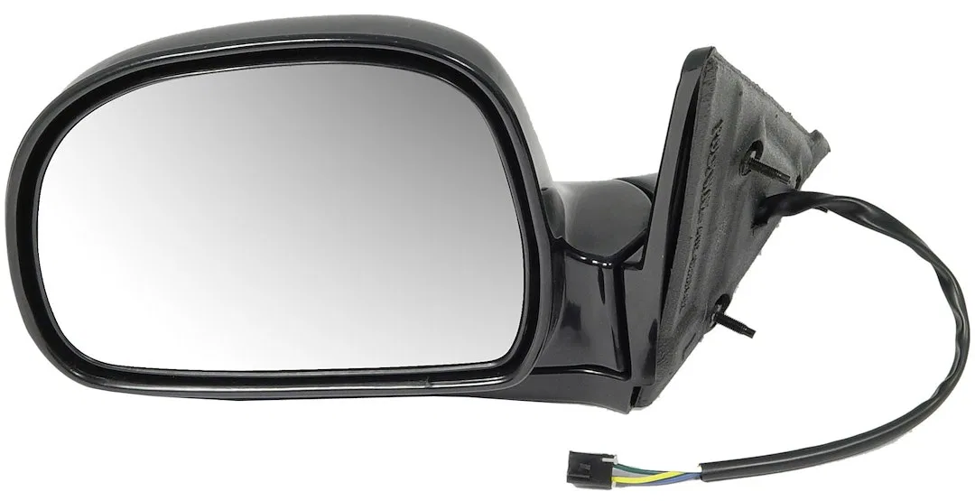 955-301 – DORMAN Exterior Mirror, OE Replacement Single Black Power Foldaway Without Heated Mirrors Without Turn Sign...
